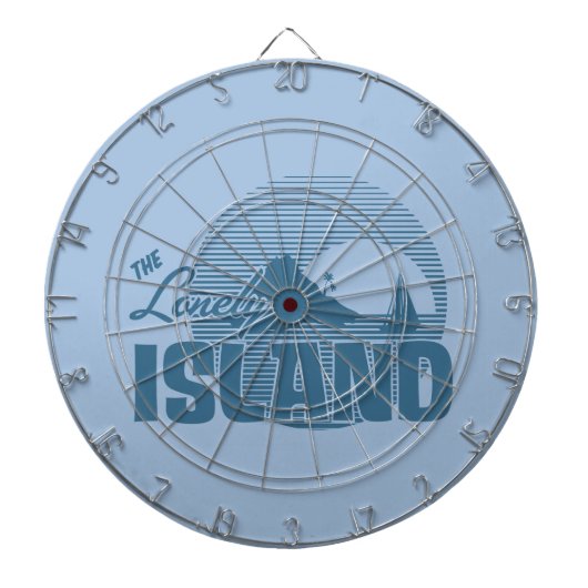 Dookie Island - Blue Dartbord (Voorkant)