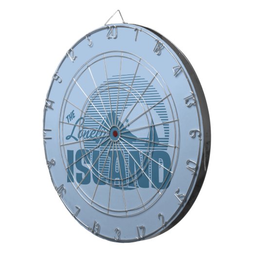 Dookie Island - Blue Dartbord (Voorkant Rechts)