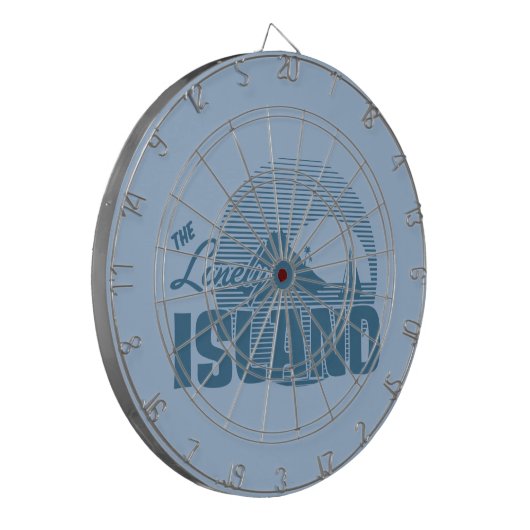 Dookie Island - Blue Dartbord (Voorkant Links)