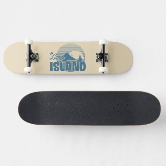 Dookie Island - Blue Persoonlijk Skateboard (Horizontaal)