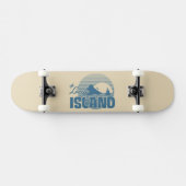 Dookie Island - Blue Persoonlijk Skateboard (Horizontaal)
