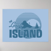 Dookie Island - Blue Poster (Voorkant)