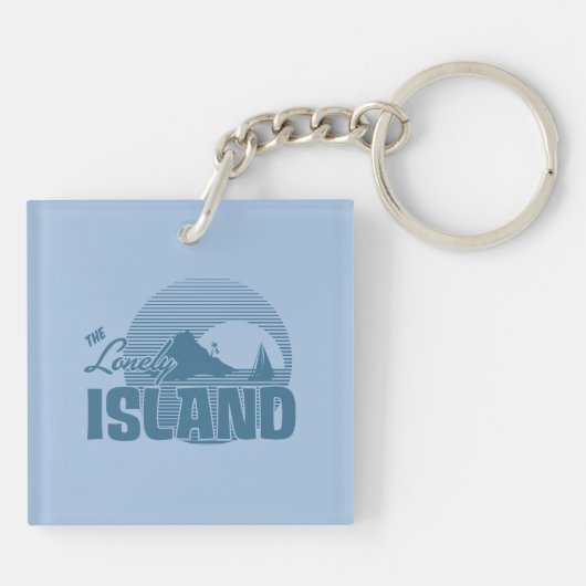 Dookie Island - Blue Sleutelhanger (Achterkant)