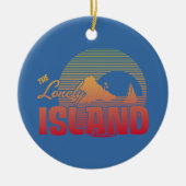 Dookie Island - Color Keramisch Ornament (Voorkant)