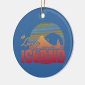 Dookie Island - Color Keramisch Ornament (Links)