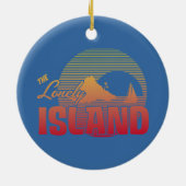 Dookie Island - Color Keramisch Ornament (Achterkant)