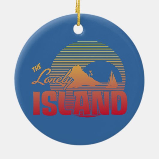 Dookie Island - Color Keramisch Ornament (Achterkant)