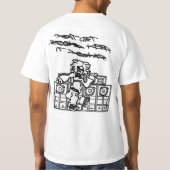 dookje voor kleine logo t-shirt (Achterkant)