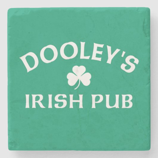 Dooley's Irish Pub Stenen Onderzetter (Voorkant)