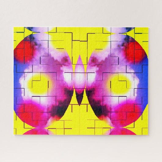 Doolhof in de lucht legpuzzel (Horizontaal)