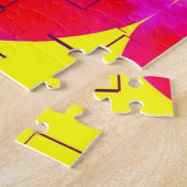 Doolhof in de lucht legpuzzel (Zijkant)