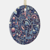 doolhof keramisch ornament (Rechts)