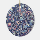 doolhof keramisch ornament (Links)