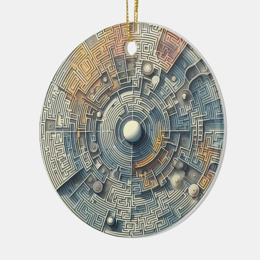 doolhof keramisch ornament (Links)