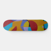 Doolhof op het asfalt skateboard (Horizontaal)