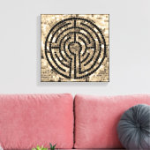 DOOLHOF V 12x12 Omwikkelde Canvas (1,9 cm diep) Afdruk (Insitu (Woonkamer))