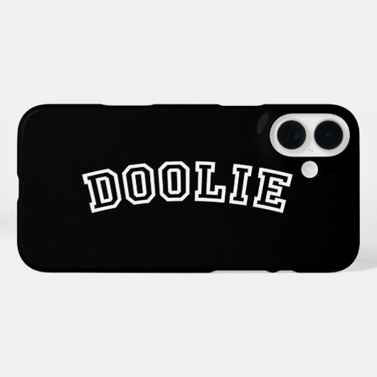 DOOLIE Case-Mate iPhone CASE (Achterkant (horizontaal))