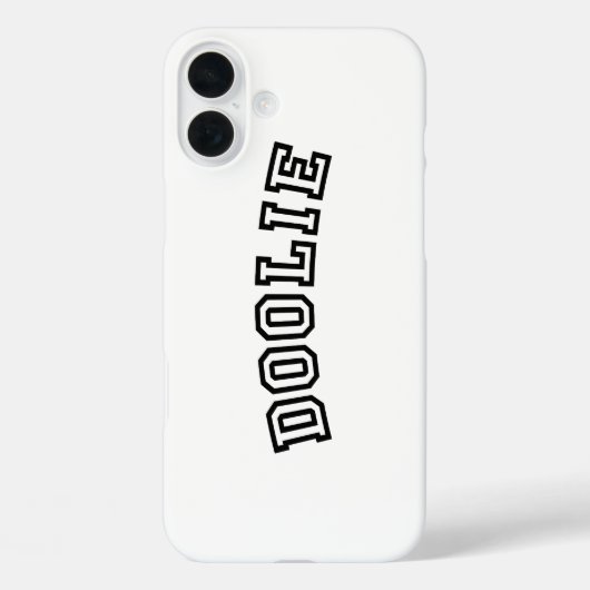 DOOLIE Case-Mate iPhone CASE (Achterkant)