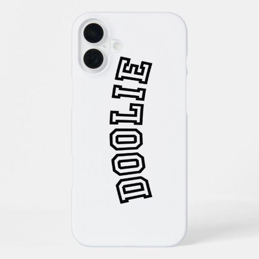 DOOLIE iPhone HOESJE (Achterkant)