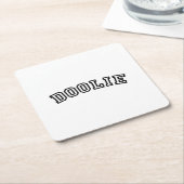 DOOLIE KARTONNEN ONDERZETTERS (Schuin)