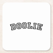 DOOLIE KARTONNEN ONDERZETTERS (Voorkant)