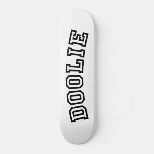DOOLIE PERSOONLIJK SKATEBOARD (Voorkant)