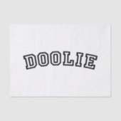DOOLIE TISSUEPAPIER (Voorkant)