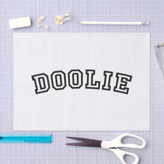 DOOLIE TISSUEPAPIER (Craft)