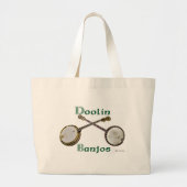 Doolin Banjos Irish Session Gig Bag Grote Tote Bag (Voorkant)