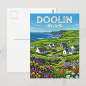 Doolin Ierland Briefkaart (Voorkant / Achterkant)