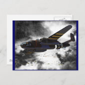 Doolittles Raiders B-25 Briefkaart (Voorkant / Achterkant)