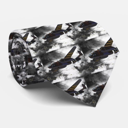 Doolittles Raiders B-25 Stropdas (Opgerold)