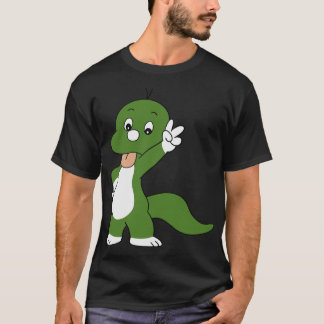 Dooly de Kleine Dinosaur Klassiek. Essentiële T-Sh T-shirt