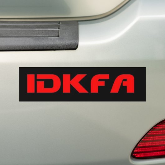 Doom Bumpersticker (Op auto)