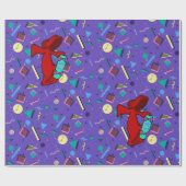 Doom City Kickflip 90s Cadeauverpakking Cadeaupapier (Vlak)