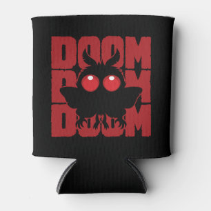 DOOM DOOM DOOM Kawaii Mothman Cryptid Blikjeskoeler
