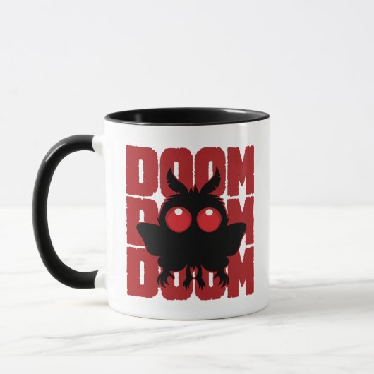 DOOM DOOM DOOM Kawaii Mothman Cryptid Mok (Links)