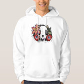 Doom- en Bloomkat-schedel Hoodie (Voorkant)