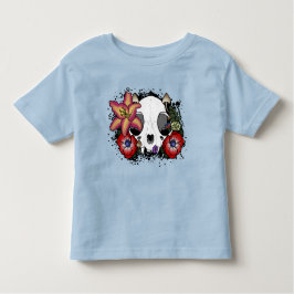 Doom- en Bloomkat-schedel Kinder Shirts