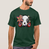 Doom- en Bloomkat-schedel T-shirt (Voorkant)