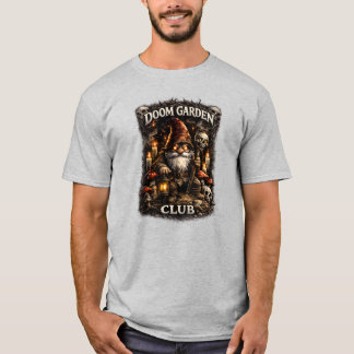 Doom Garden Club Donkere Fantasy Gotische Gnome Gr T-shirt