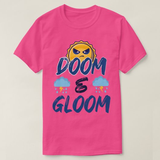 Doom Gloom T-shirt (Design voorkant)
