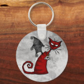 doom kat sleutelhanger (Voorkant)
