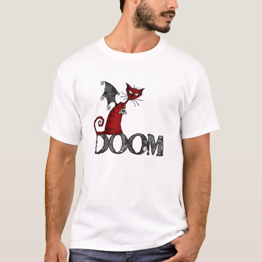 doom kat t-shirt (Voorkant)