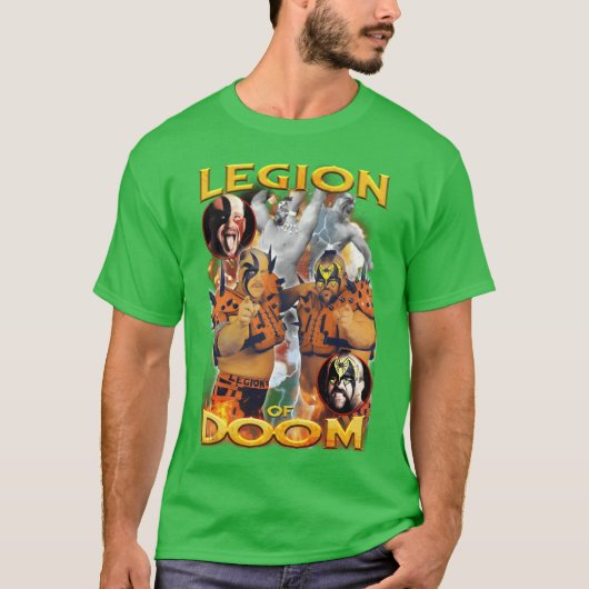 Doom Legion Bootleg retro T-shirt (Voorkant)