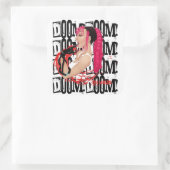 DOOM! Magazine "Z" Zwarte Sticker (Tas)