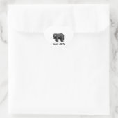 Doom Metal Sloth Sticker (Tas)