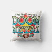 Doom Metal Soul Cushion Kussen (Voorkant)
