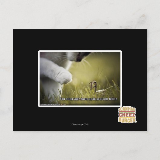 Doom op jezelf briefkaart (Voorkant)