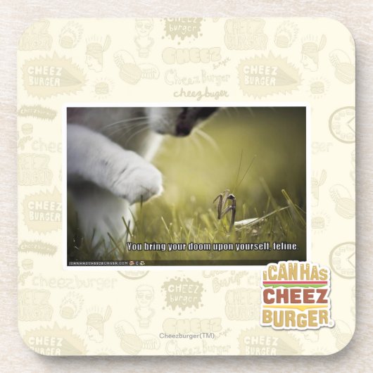 Doom op jezelf drankjes onderzetter (Voorkant)